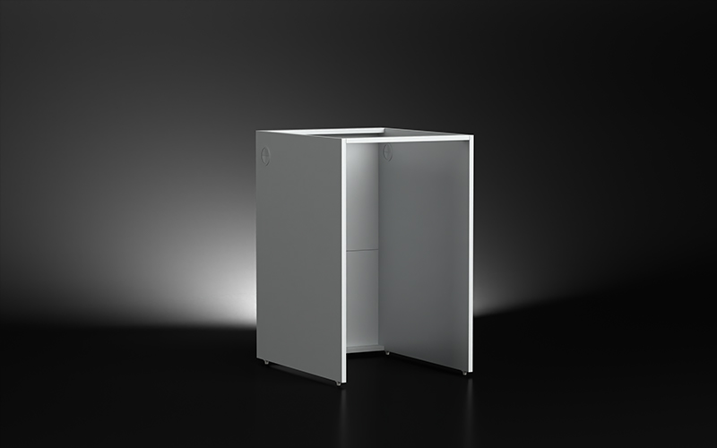 White-Outdoor-Kitchen-Refrigerator-Cabinet